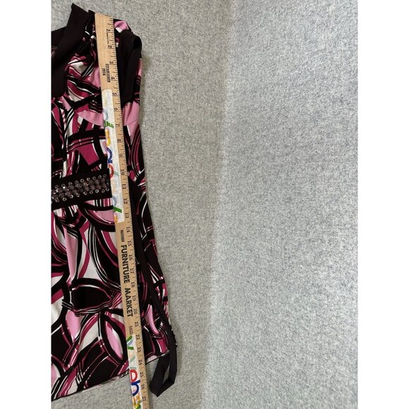 Vintage Y2K Speechless BabyDoll Top Medium Beaded Punk Fairy Tie Short Sleeve - Picture 6 of 8